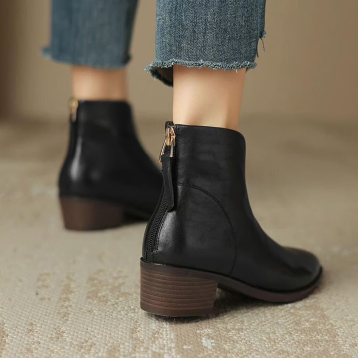 Anita| Sleek Ankle Boots