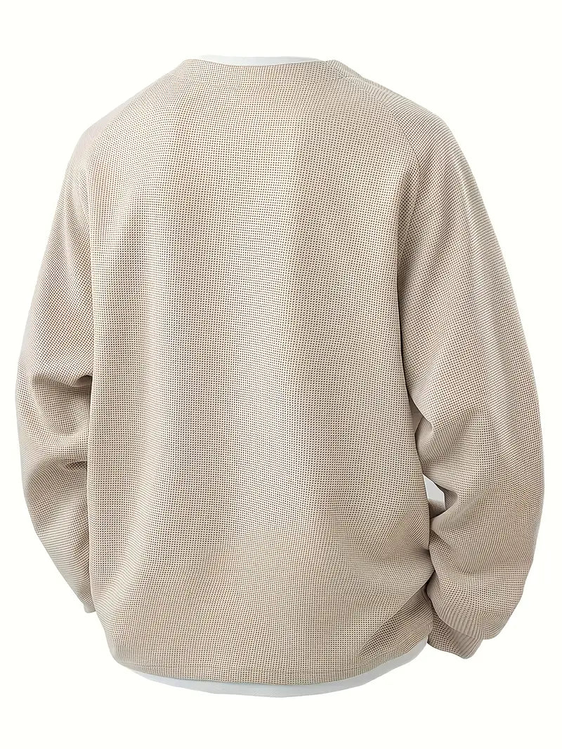 Alexis | Layered Waffle Long Sleeve