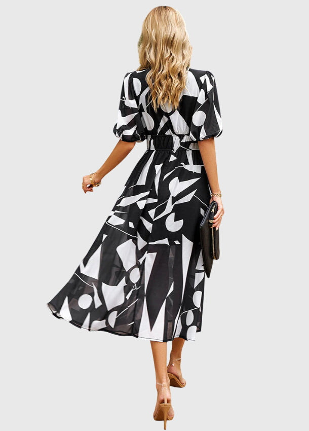 Willow | Vibrant Smocked Floral Midi Dress