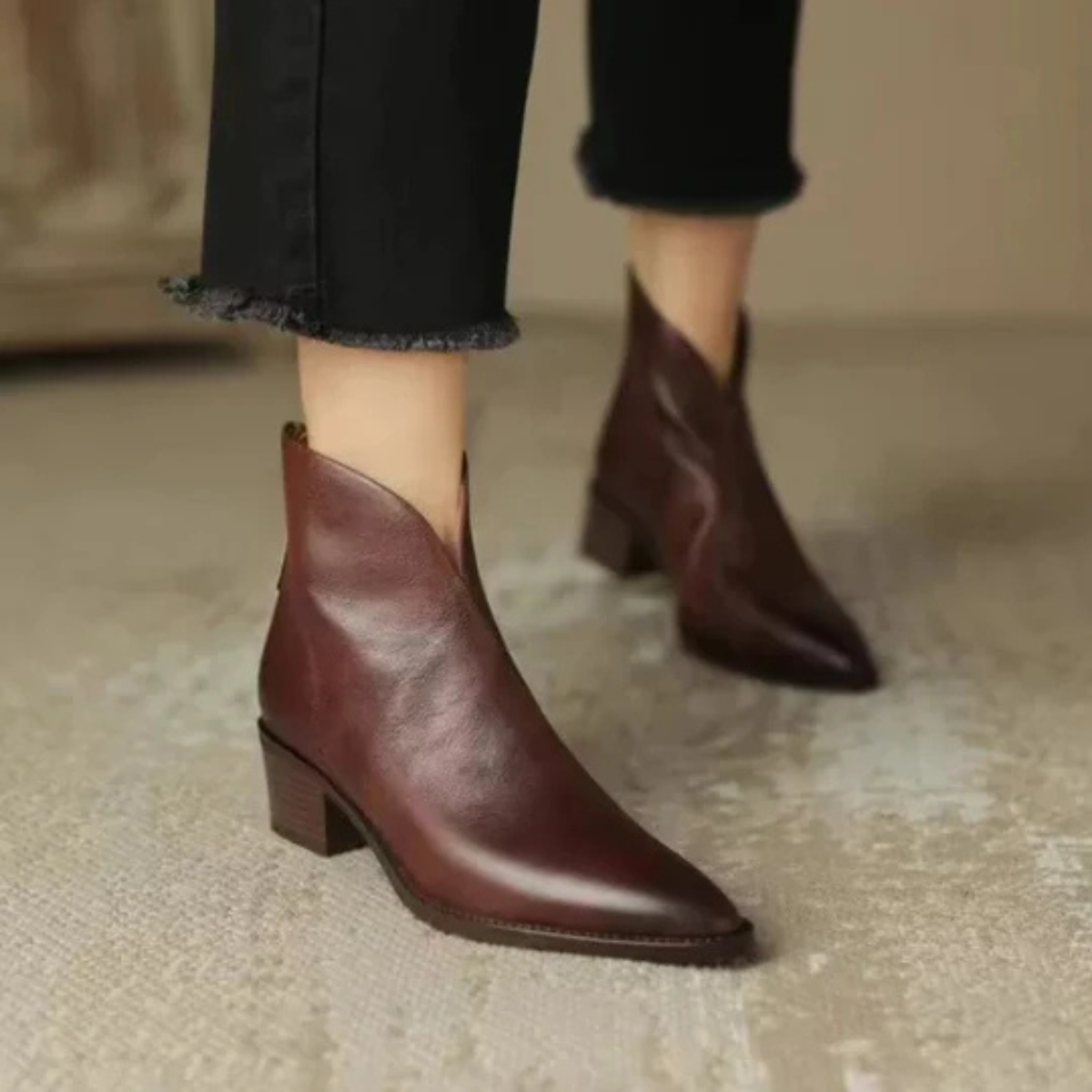 Anita| Sleek Ankle Boots