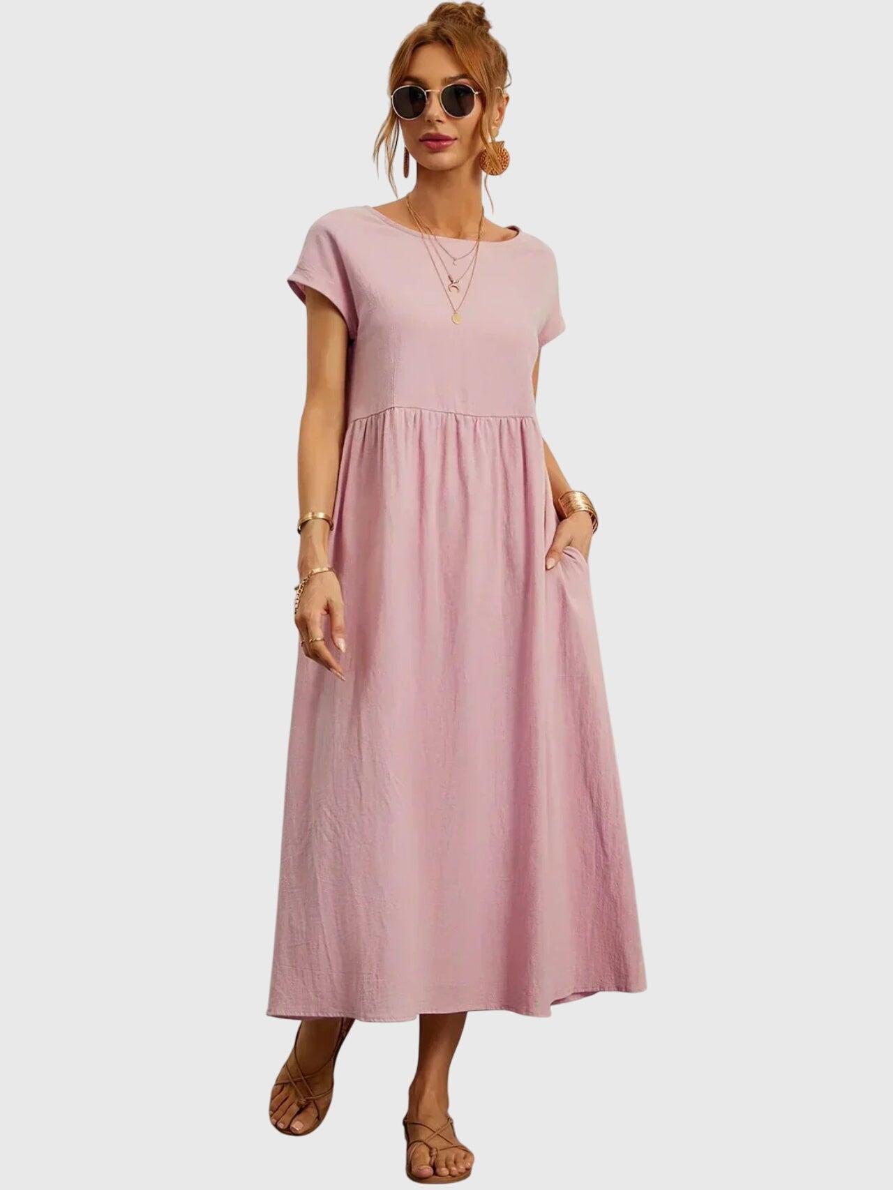 Aria | Effortless Everyday Relaxed Pocket Dress