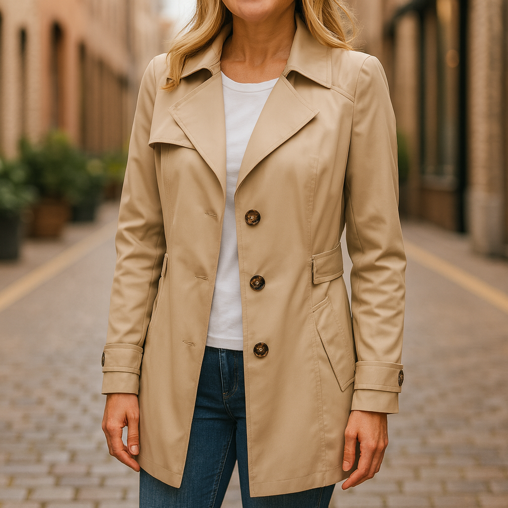 Charlotte | Elegant Autumn Trench Coat