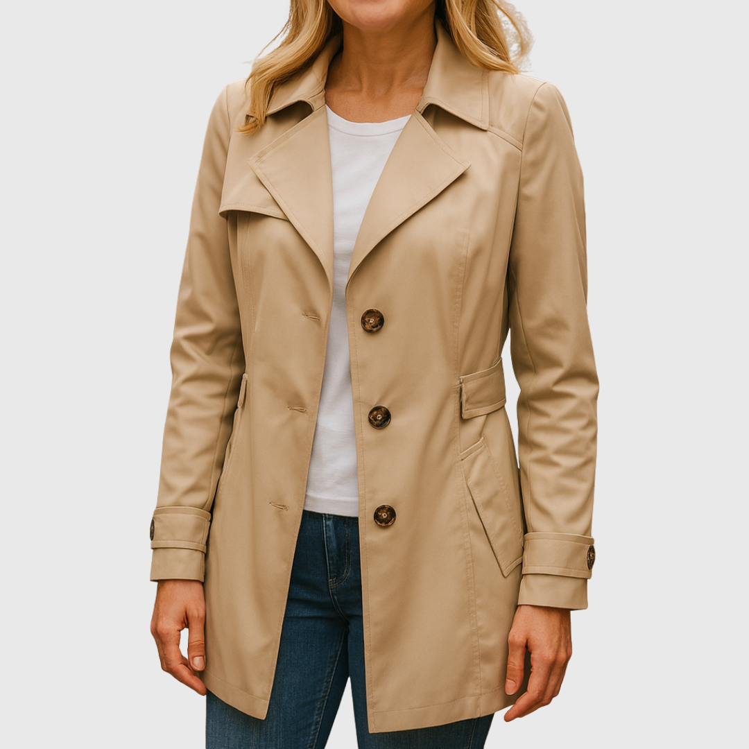 Charlotte | Elegant Autumn Trench Coat