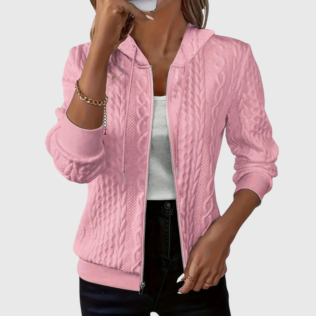 Penelope | Hoodie with Zipper