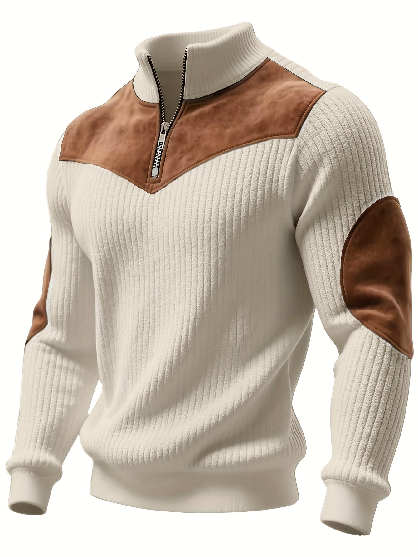 Kortez | Refined Half-Zip Sweater for Effortless Style
