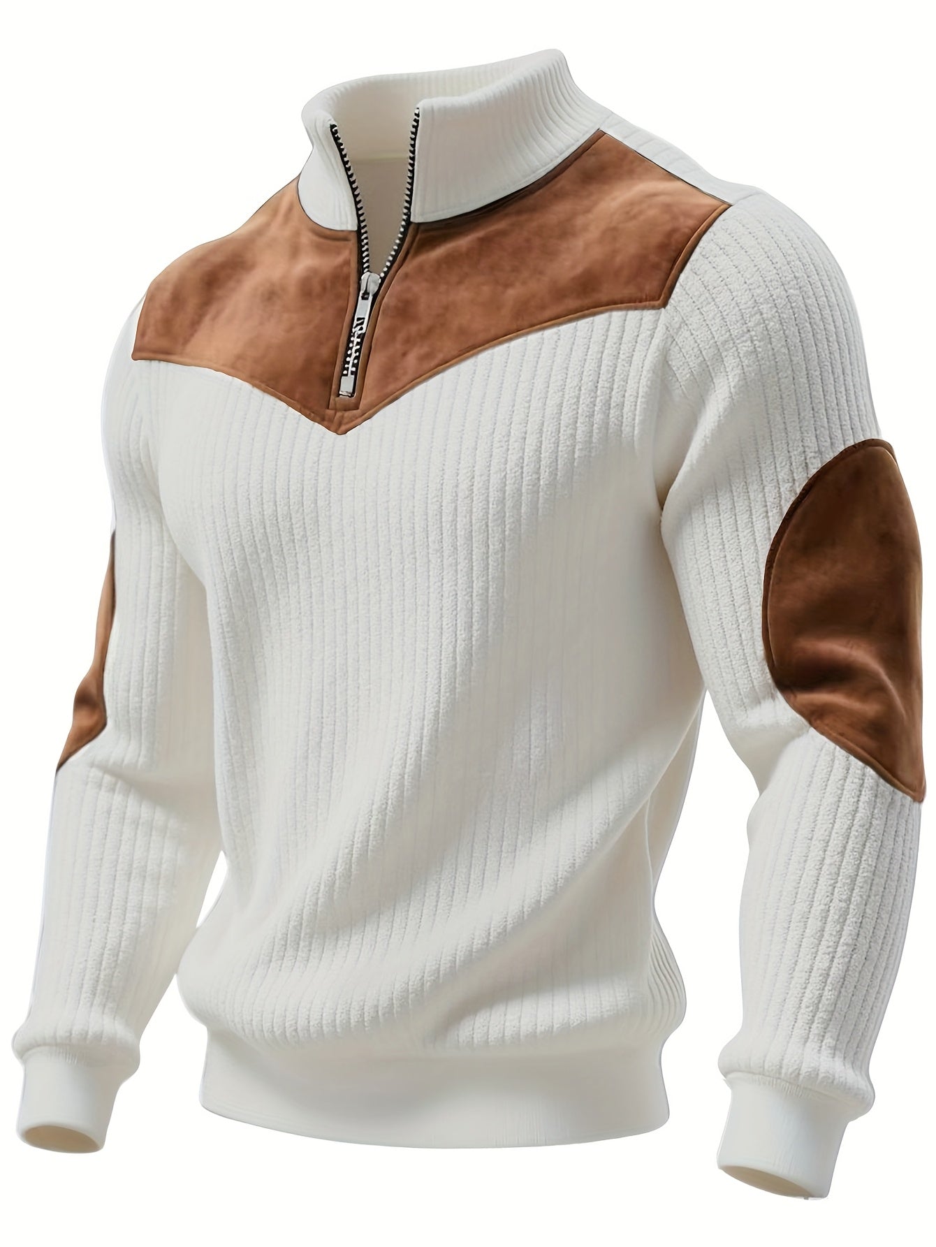 Kortez | Refined Half-Zip Sweater for Effortless Style