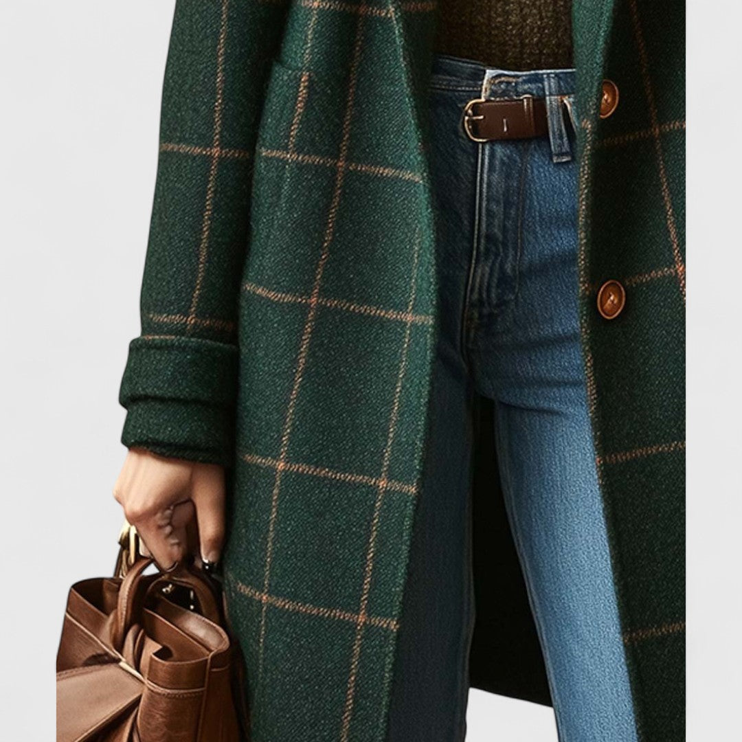 Claire | Classic Check Coat