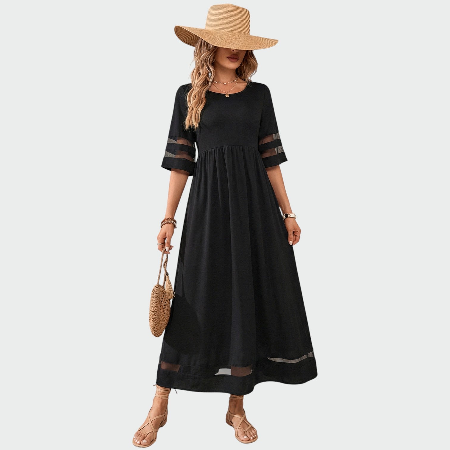 Tessa | Graceful Flowy Lightweight Maxi Dress