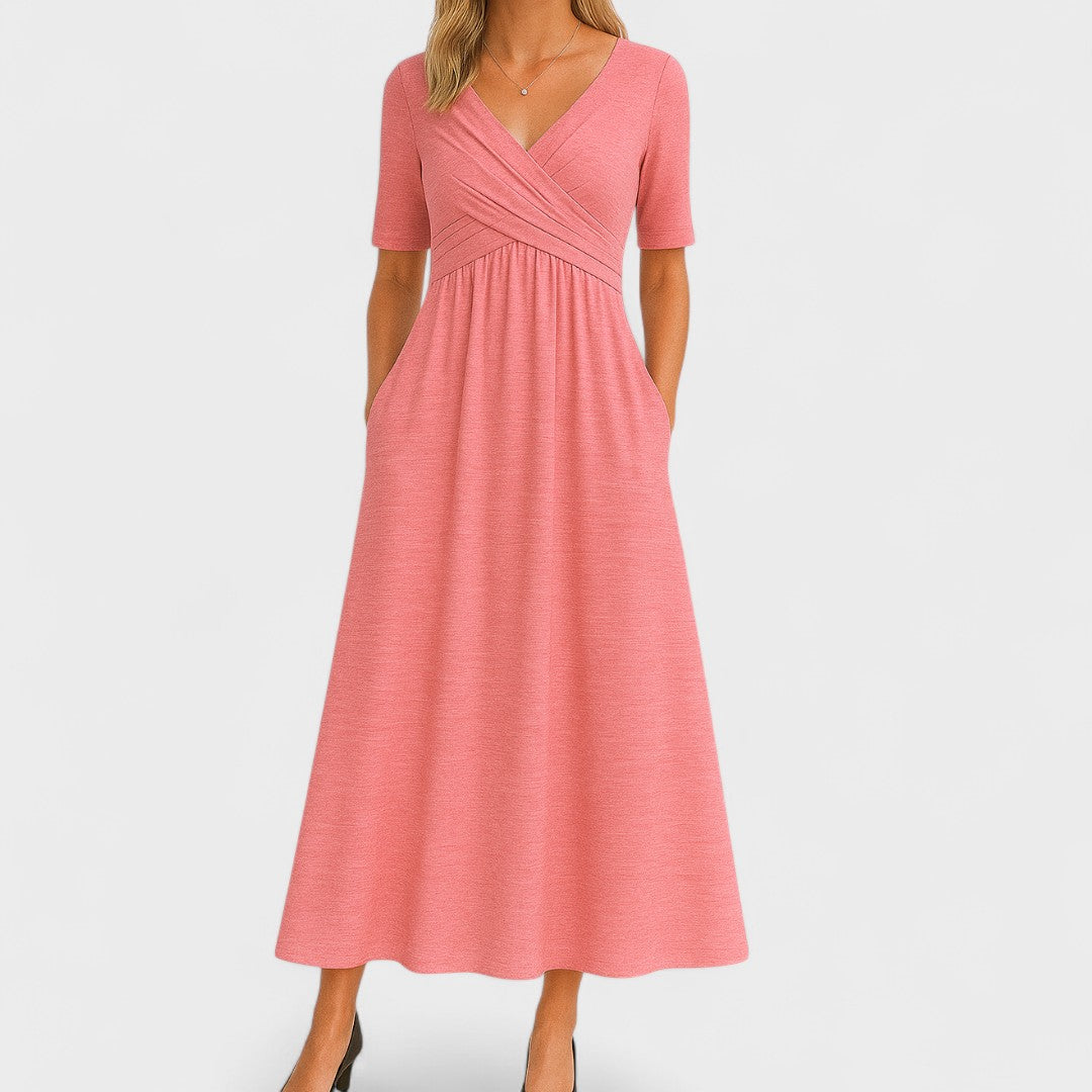 Avery | Timeless A-Line Elegant Midi Dress