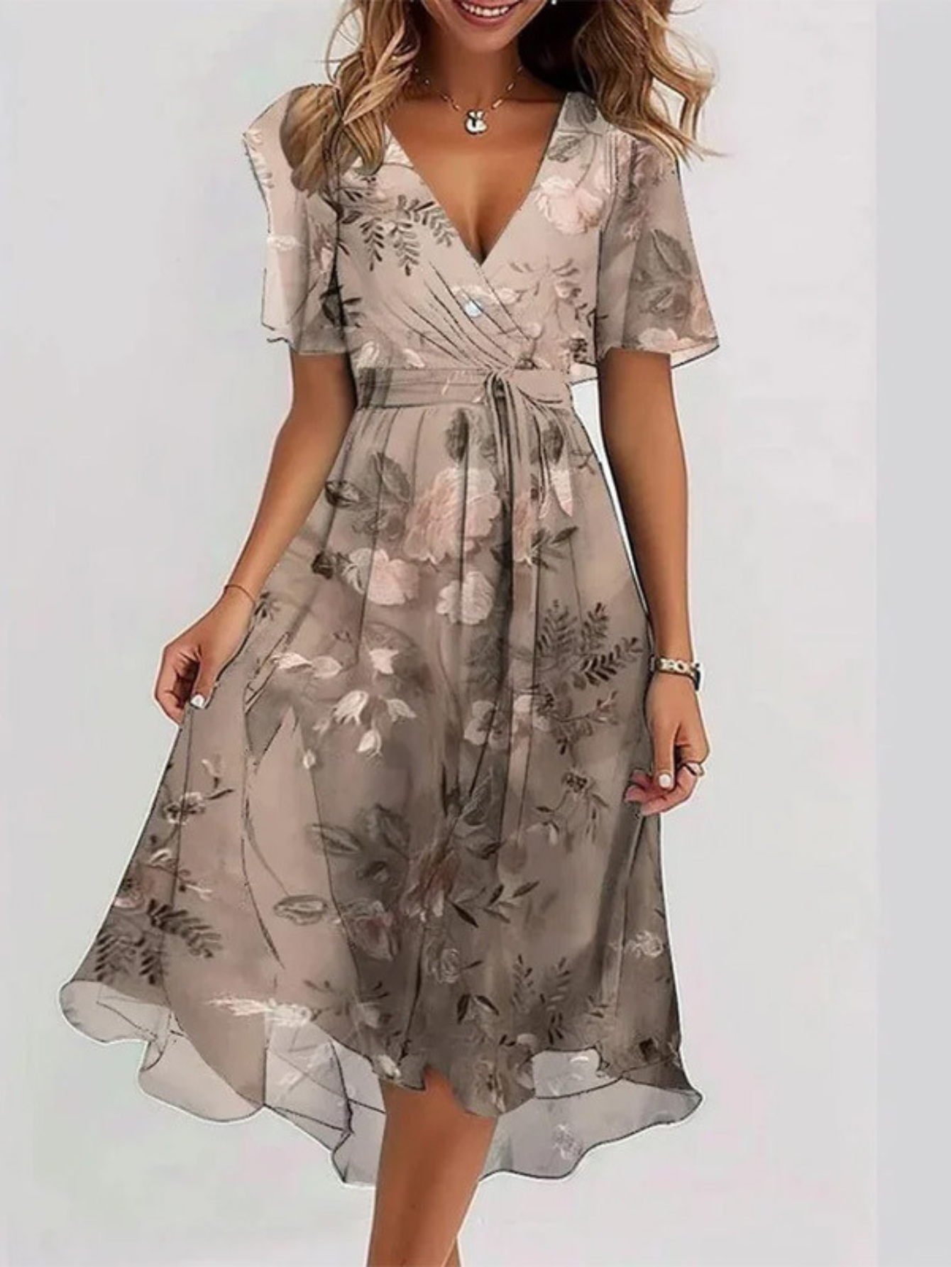 Stella | Breezy Boho Belly-Cover Summer Dress