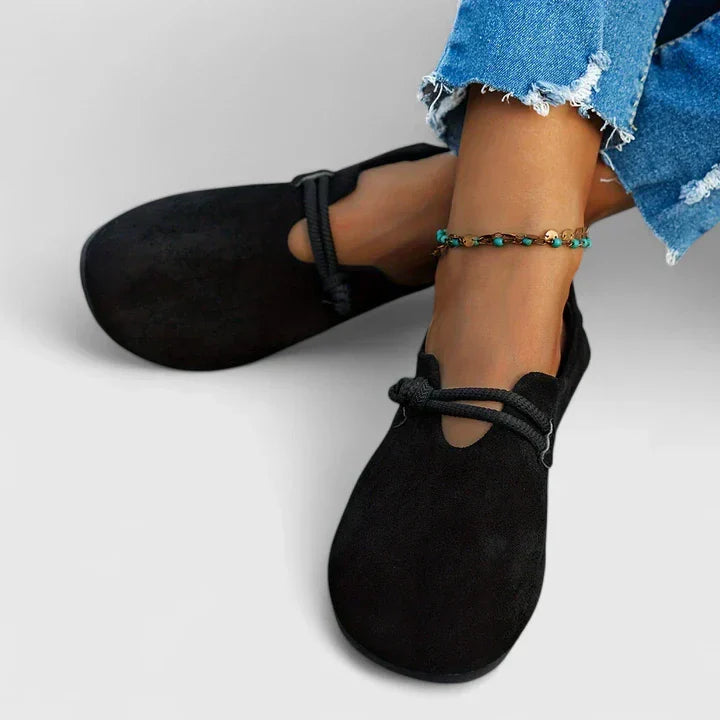 Isie | Earthy Rope-Knot Flats