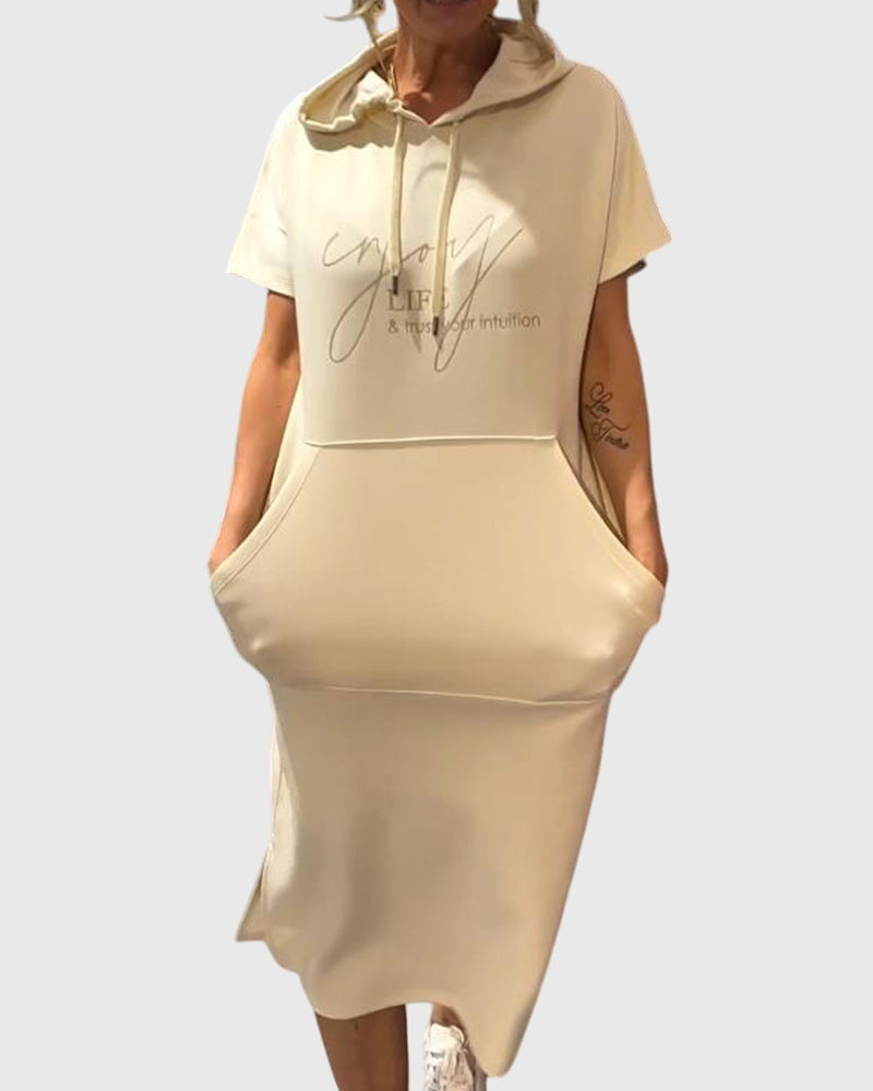 Sloane | Relaxed Hooded Everyday Comfort Dress