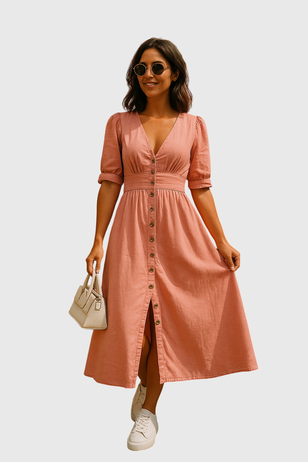 Luna | Tailored Chic Everyday Denim Dress