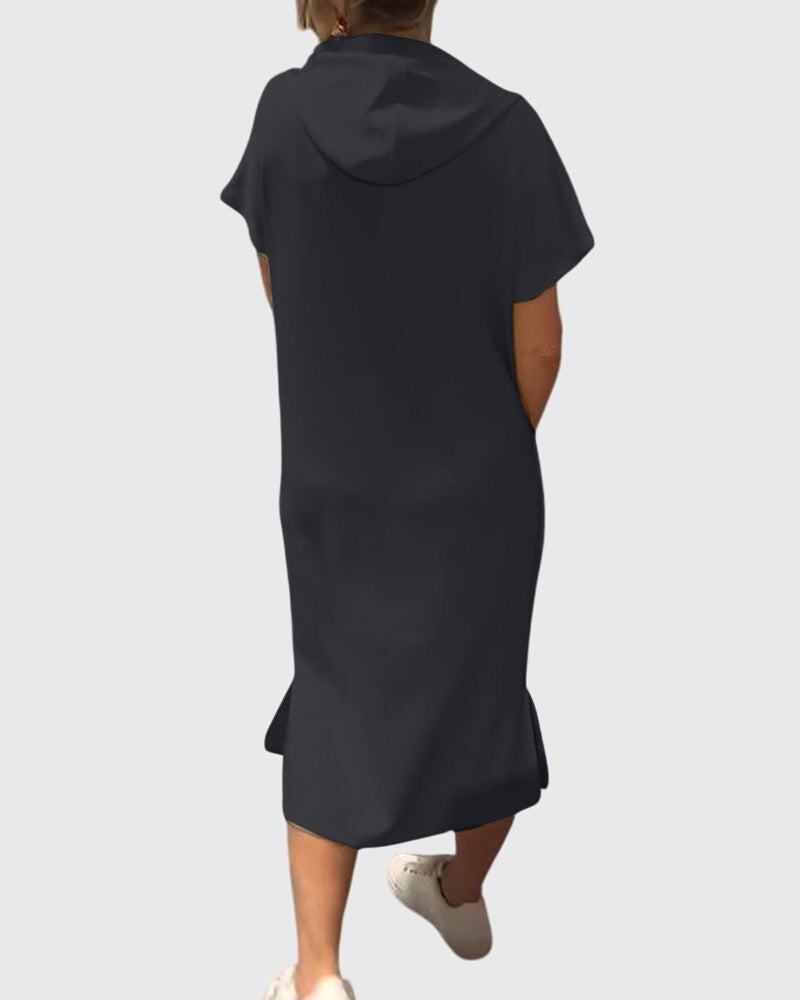 Sloane | Relaxed Hooded Everyday Comfort Dress