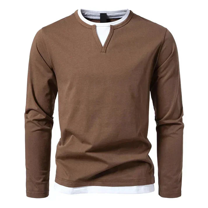 Mason | Classic Cotton Longsleeve with Timeless Appeal