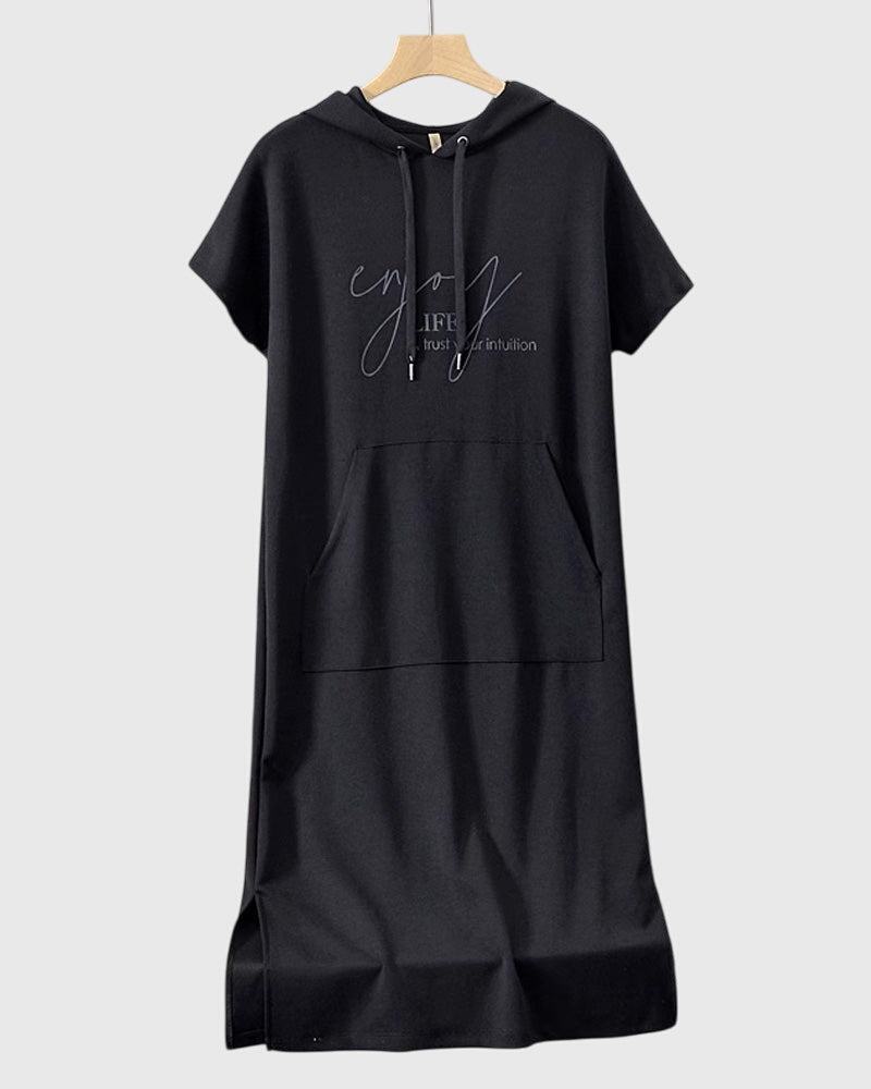 Sloane | Relaxed Hooded Everyday Comfort Dress