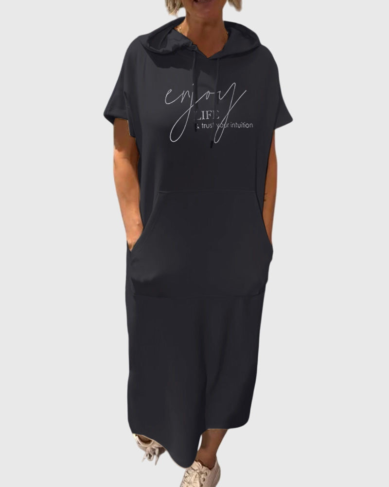 Sloane | Relaxed Hooded Everyday Comfort Dress