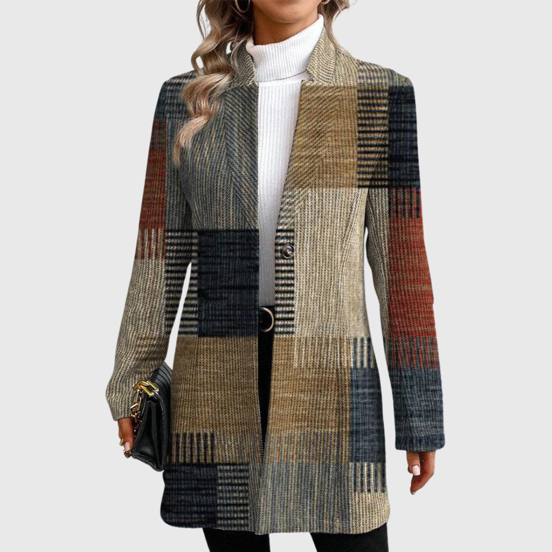 Sophia | Elegant Patterned Blazer