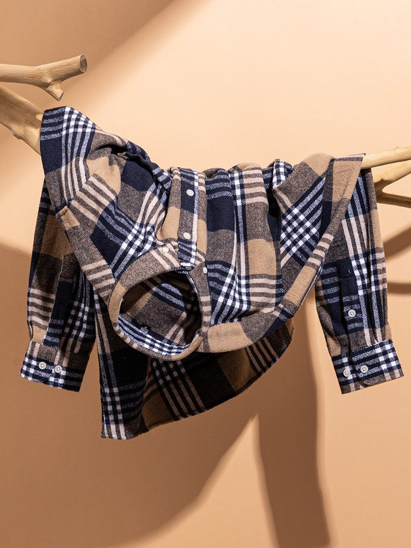 Malcolm | Checked Cotton Shirt