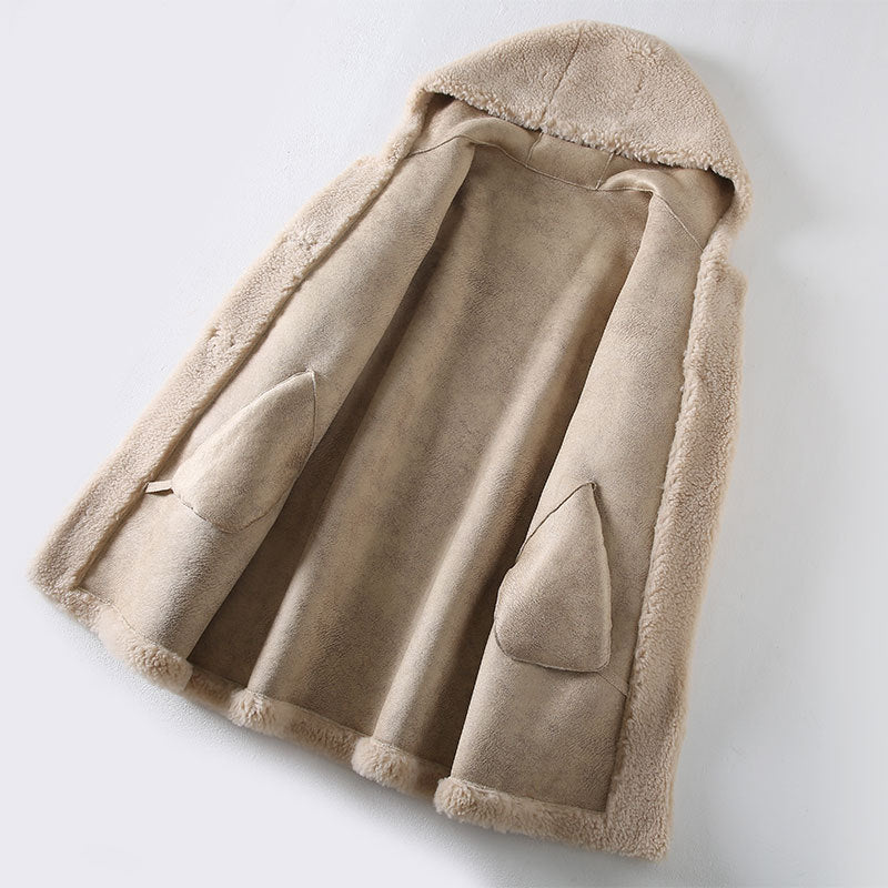 Sienna | Hooded  Wool Coat