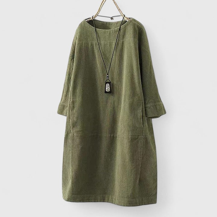 Juniper | Soft Corduroy Relaxed Everyday Midi