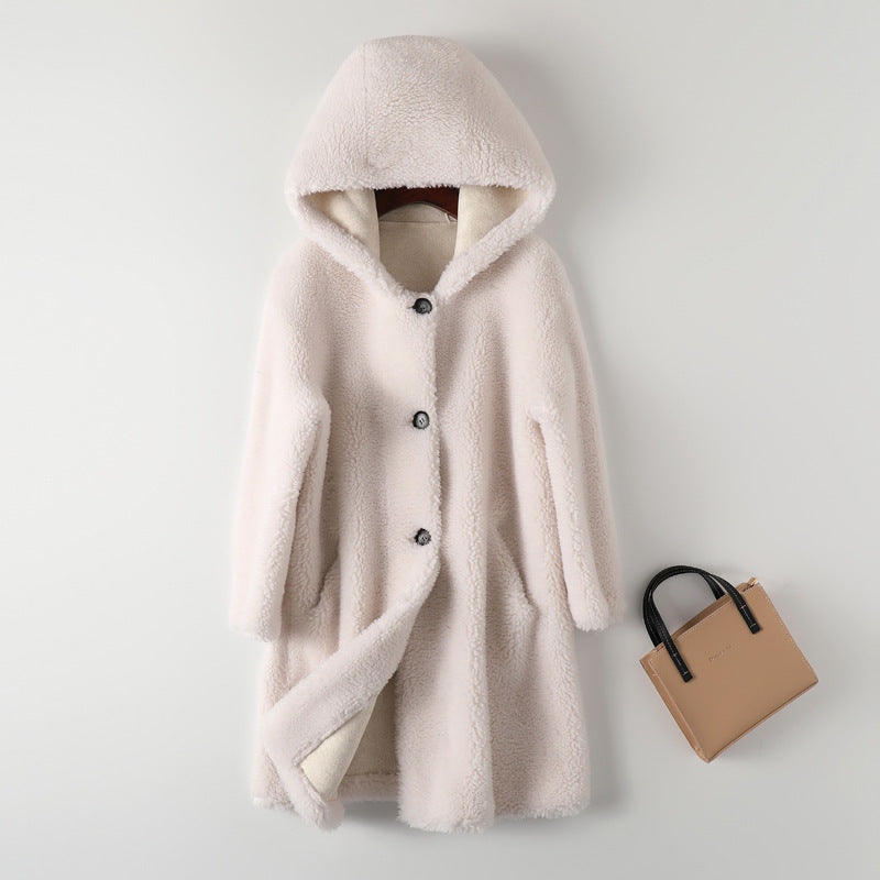 Sienna | Hooded  Wool Coat