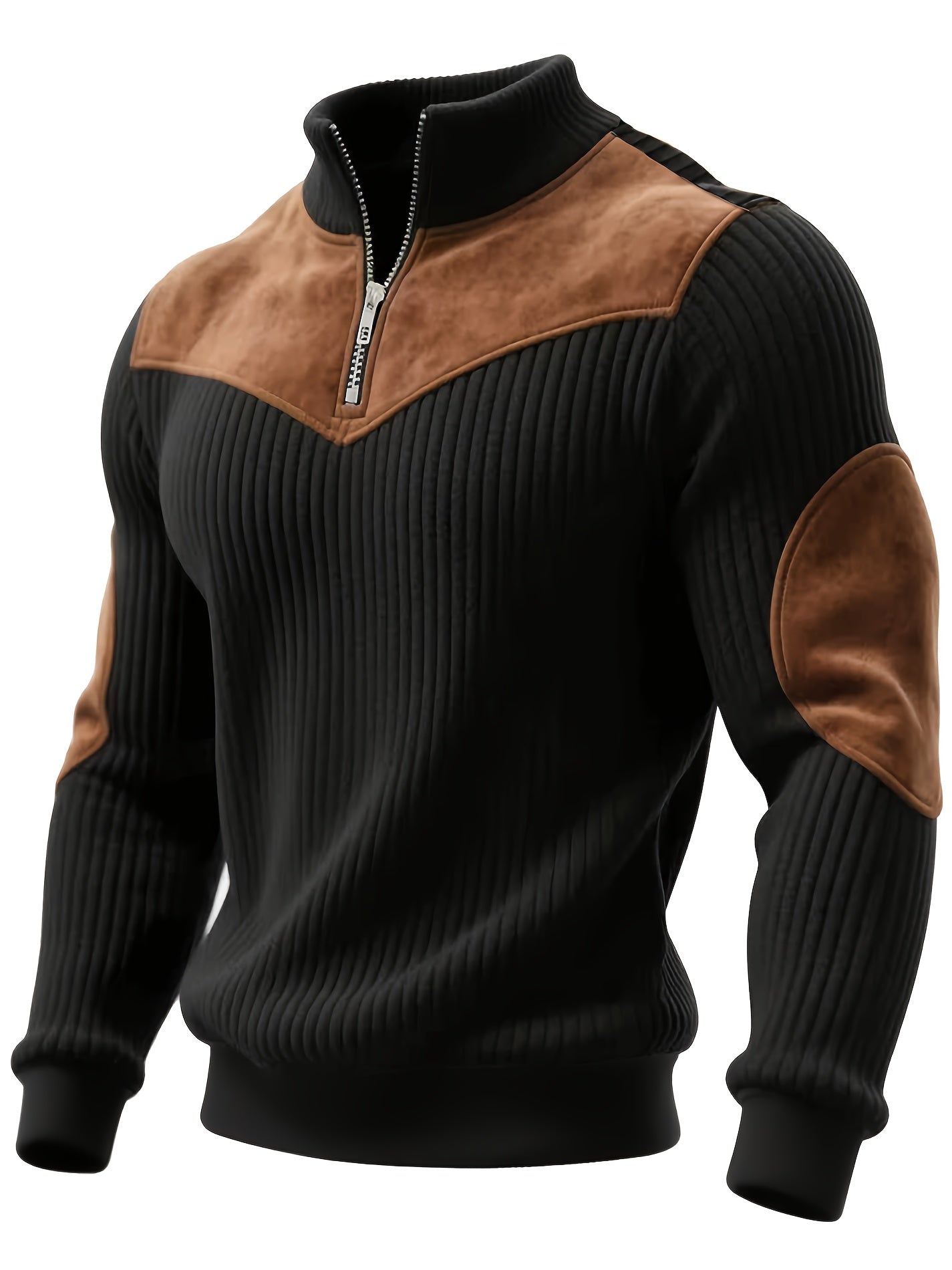 Kortez | Refined Half-Zip Sweater for Effortless Style