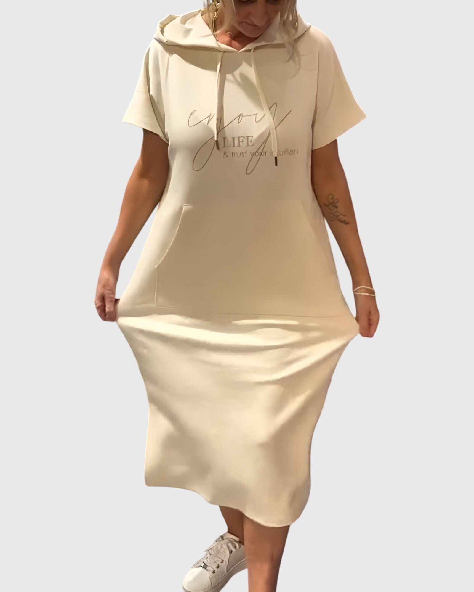 Sloane | Relaxed Hooded Everyday Comfort Dress