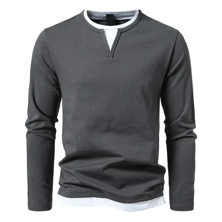 Mason | Classic Cotton Longsleeve with Timeless Appeal