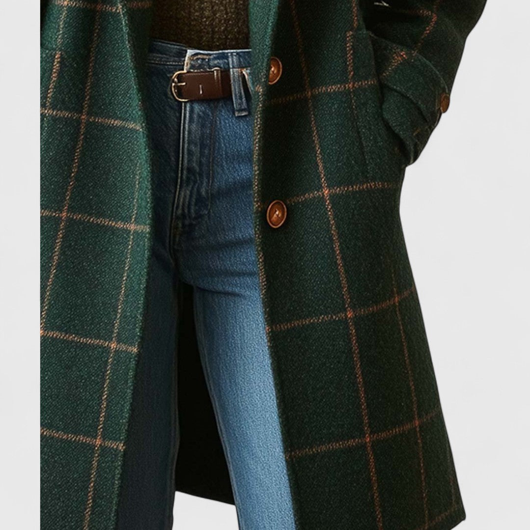 Claire | Classic Check Coat